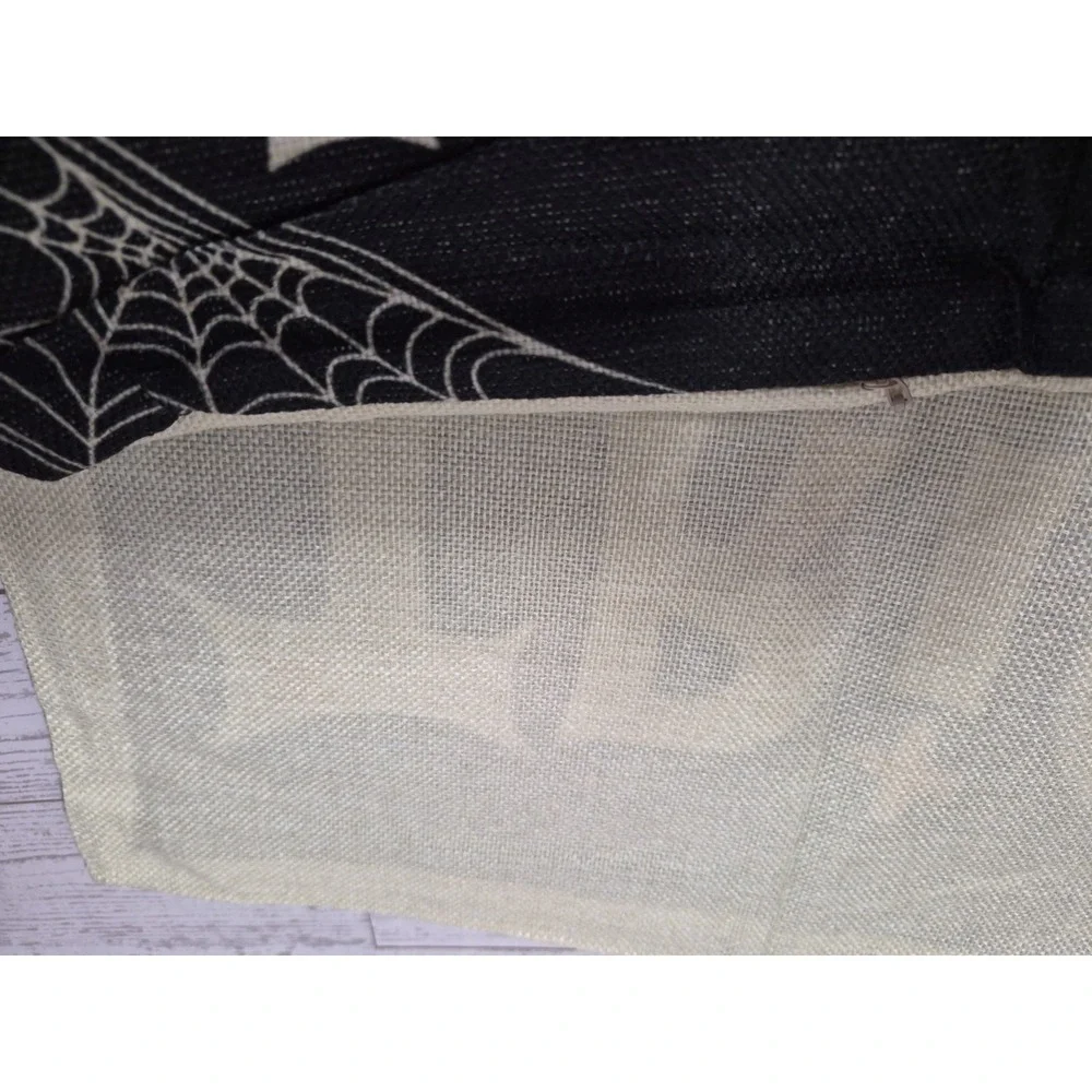 Lot Of 2 Pillow Covers Halloween design Fits Size  18x18 Pillows Trick Or Treat